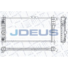 RA0200501 JDEUS Радиатор, охлаждение двигателя