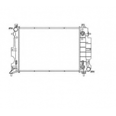 58109 NRF Радиатор, охлаждение двигателя