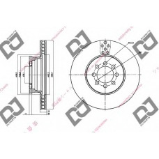 BD1507 DJ PARTS Тормозной диск