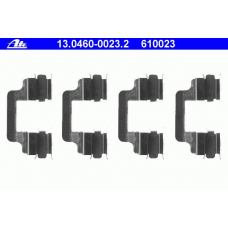 13.0460-0023.2 ATE Комплектующие, колодки дискового тормоза
