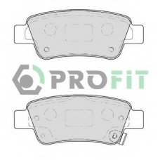 5000-4233 PROFIT Комплект тормозных колодок, дисковый тормоз