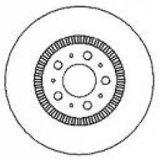 15966 MAPCO Тормозной диск