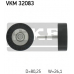 VKM 32083 SKF Паразитный / ведущий ролик, поликлиновой ремень
