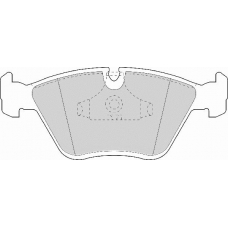 FD6472A NECTO Комплект тормозных колодок, дисковый тормоз