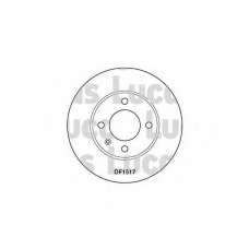DF1517 TRW Тормозной диск