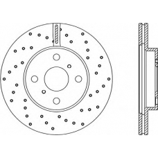 BDRS1877.25 OPEN PARTS Тормозной диск