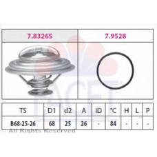 7.8326 FACET Термостат, охлаждающая жидкость
