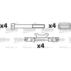 541735 VALEO Комплект тормозных колодок, дисковый тормоз