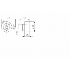 TKR 9999 TIMKEN Натяжной ролик, ремень грм