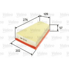 585019 VALEO Воздушный фильтр