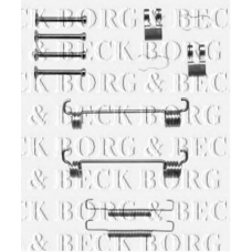 BBK6189 BORG & BECK Комплектующие, колодки дискового тормоза