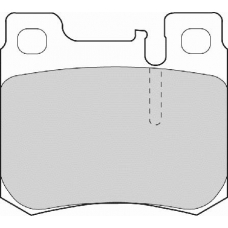 FD6706N NECTO Комплект тормозных колодок, дисковый тормоз