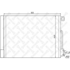 10-45416-SX STELLOX Конденсатор, кондиционер