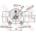 BWH392 TRW Колесный тормозной цилиндр