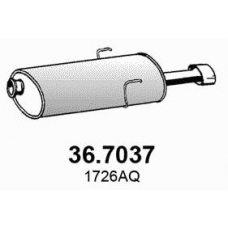 36.7037 ASSO Глушитель выхлопных газов конечный