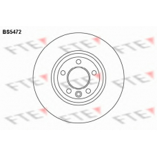 BS5472 FTE Тормозной диск