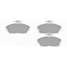 503 SIMER Комплект тормозных колодок, дисковый тормоз