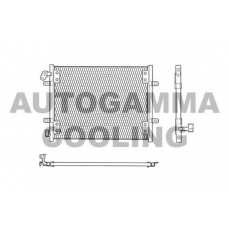102841 AUTOGAMMA Конденсатор, кондиционер