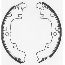 BS690 QUINTON HAZELL Комплект тормозных колодок