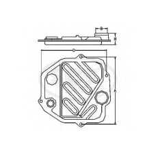 SG 1065 SCT Гидрофильтр, автоматическая коробка передач