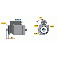 0 986 020 320 BOSCH Стартер