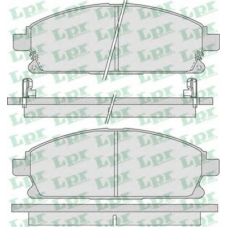 05P846 LPR Комплект тормозных колодок, дисковый тормоз