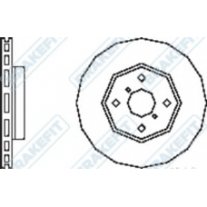 DK6274 APEC Тормозной диск
