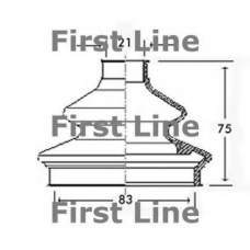 FCB2333 FIRST LINE Пыльник, приводной вал