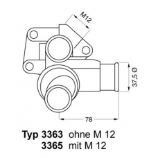 3363.85D WAHLER Термостат, охлаждающая жидкость