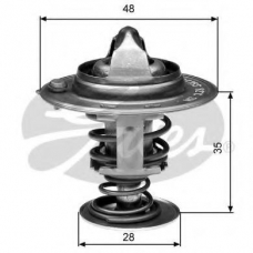 TH30082G1 GATES Термостат, охлаждающая жидкость