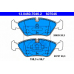 13.0460-7046.2 ATE Комплект тормозных колодок, дисковый тормоз