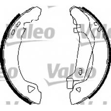 554834 VALEO Комплект тормозных колодок