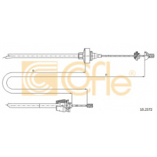 10.2372 COFLE Трос, управление сцеплением