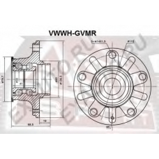 VWWH-GVMR ASVA Ступица колеса