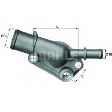 TI 85 82D BEHR Термостат, охлаждающая жидкость