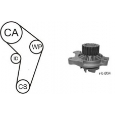 WPK-9274R01 AIRTEX Водяной насос + комплект зубчатого ремня