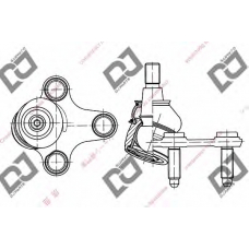 DB1169 DJ PARTS Несущий / направляющий шарнир