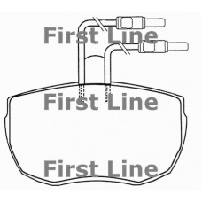 FBP1037 FIRST LINE Комплект тормозных колодок, дисковый тормоз