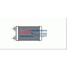 1391201 KUHLER SCHNEIDER Теплообменник, отопление салона