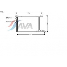 AU5114 AVA Конденсатор, кондиционер