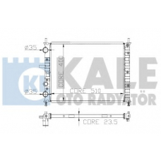 231100 KALE OTO RADYATOR Радиатор, охлаждение двигателя