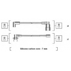 941215160801 MAGNETI MARELLI Комплект проводов зажигания