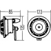 3AF 003 399-051 HELLA Звуковой сигнал