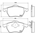 P 85 039 BREMBO Комплект тормозных колодок, дисковый тормоз