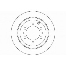 MDC1303 MINTEX Тормозной диск