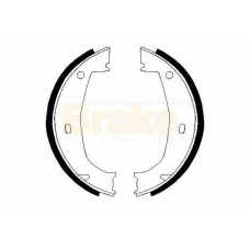 SH2498 BRAKE ENGINEERING Комплект тормозных колодок, стояночная тормозная с