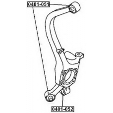 0401-052 ASVA Подвеска, рычаг независимой подвески колеса