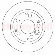 562260B BENDIX Тормозной диск