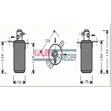 8907501 KUHLER SCHNEIDER Осушитель, кондиционер