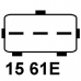 CA1584IR HC-parts Генератор